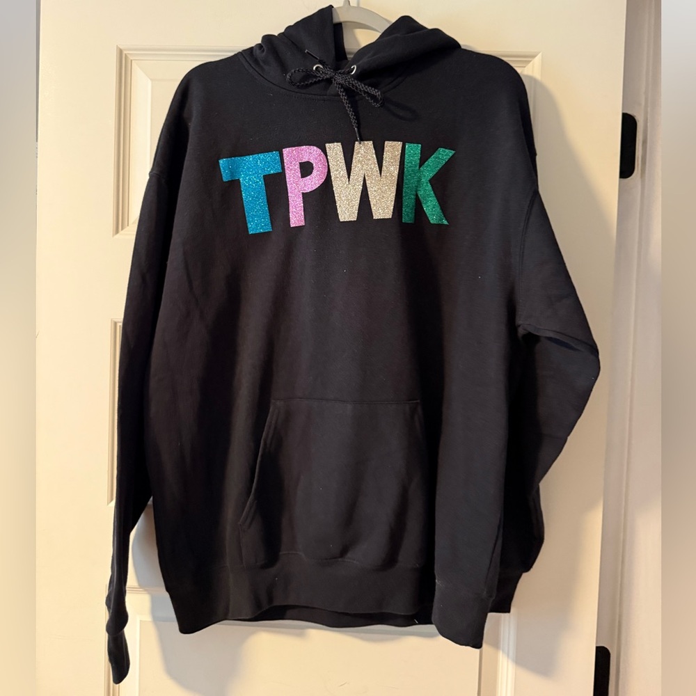Harry Styles TPWK hoodie Colorful glittery